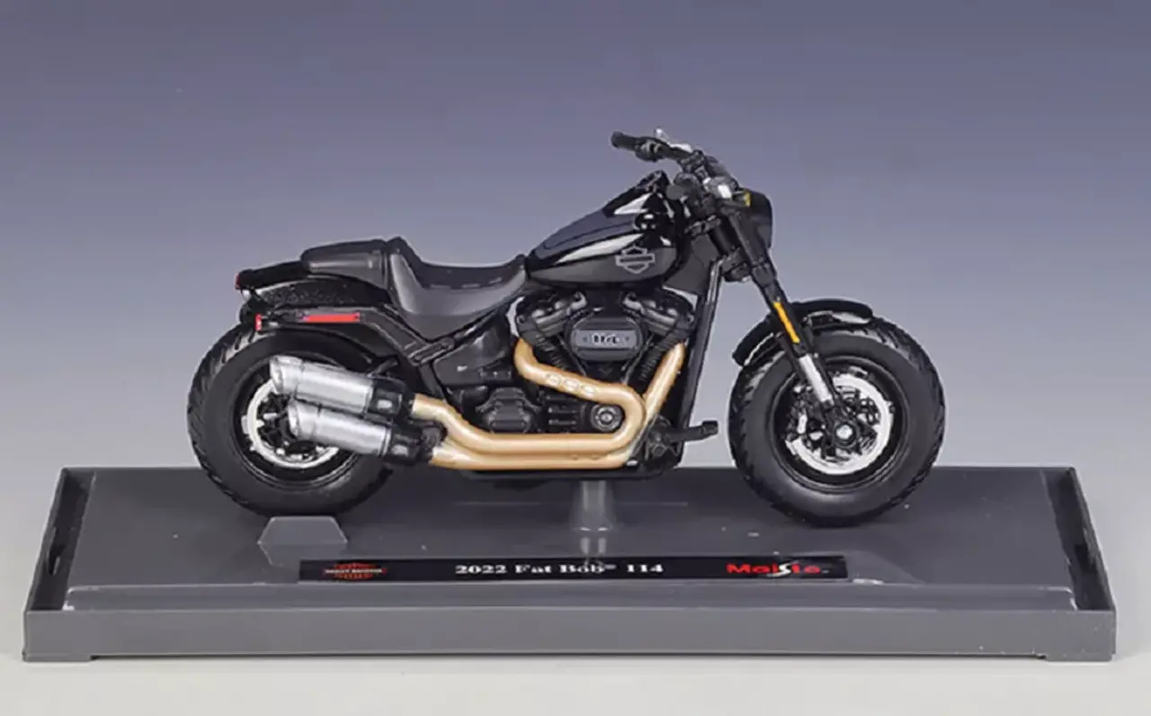 Harley Davidson Harley Davidson Fat Bob 114 2022 - 1:18 - Maisto Harley Davidson Harley Davidson Fat Bob 114 2022 - 1:18 - Maisto