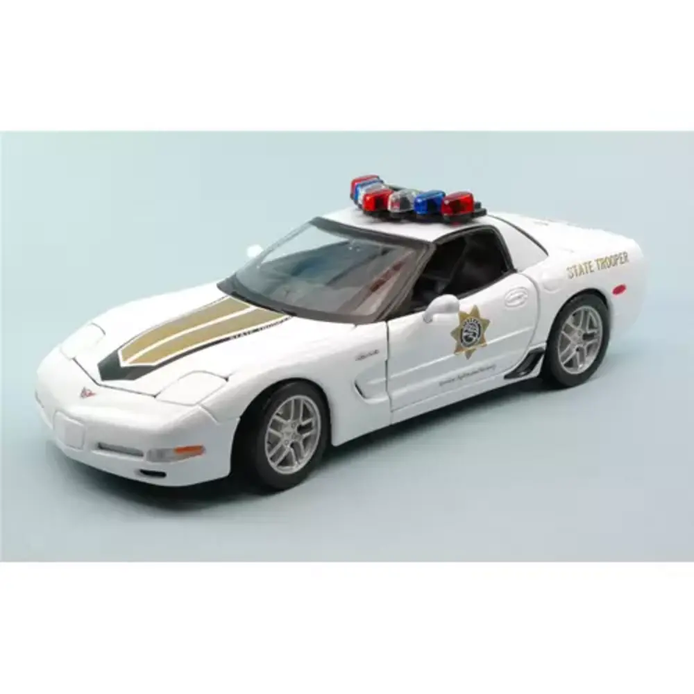 Chevrolet Chevrolet Corvette Z06 State Trooper 2009 - 1:18 - Maisto Chevrolet Chevrolet Corvette Z06 State Trooper 2009 - 1:18 - Maisto