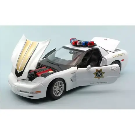 Chevrolet Chevrolet Corvette Z06 State Trooper 2009 - 1:18 - Maisto Chevrolet Chevrolet Corvette Z06 State Trooper 2009 - 1:18 - Maisto