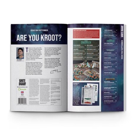 Games workshop White Dwarf (Issue 504) - Games Workshop - EAN is cut out