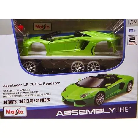 Lamborghini Lamborghini Aventador LP 700-4 Roadster (Kit) - 1:24 - Maisto