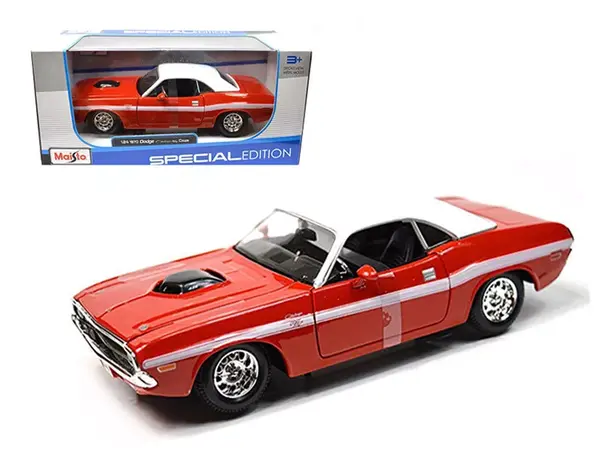 Dodge Dodge Challenger R/T Coupe 1970 - 1:24 - Maisto Dodge Dodge Challenger R/T Coupe 1970 - 1:24 - Maisto