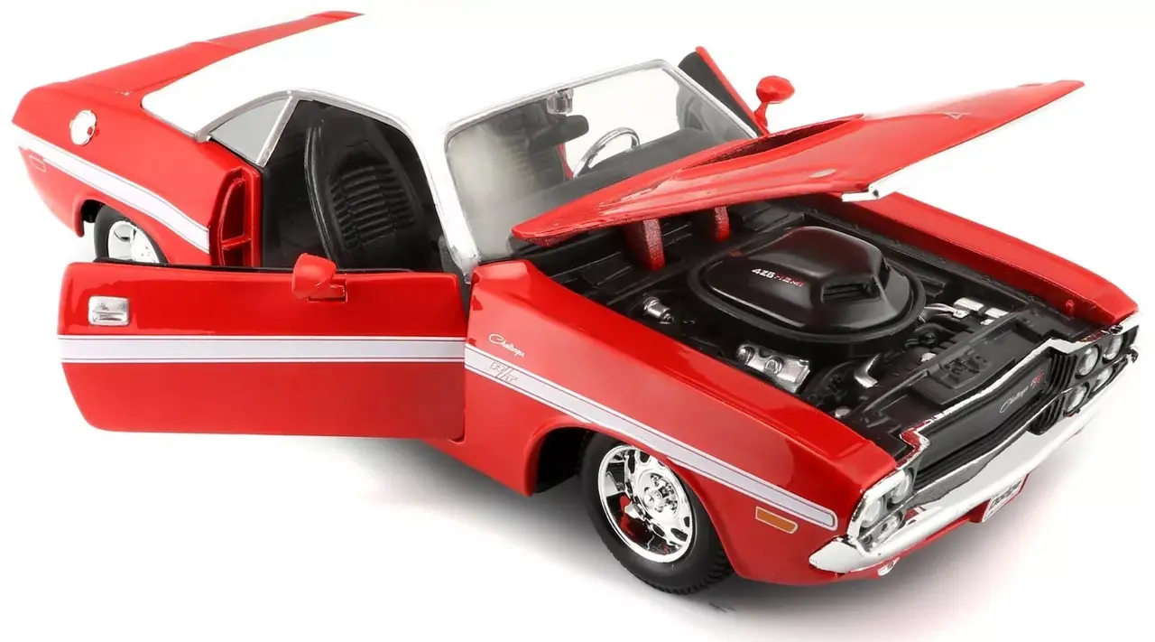 Dodge Dodge Challenger R/T Coupe 1970 - 1:24 - Maisto Dodge Dodge Challenger R/T Coupe 1970 - 1:24 - Maisto
