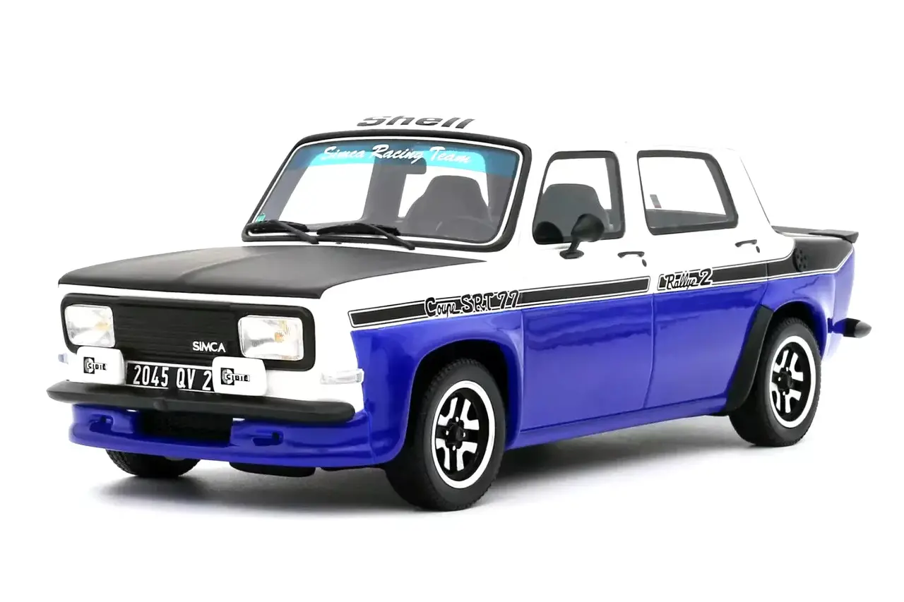 Simca Simca 1000 Rallye 2 SRT 1977 - 1:18 - Otto Mobile Models Simca Simca 1000 Rallye 2 SRT 1977 - 1:18 - Otto Mobile Models