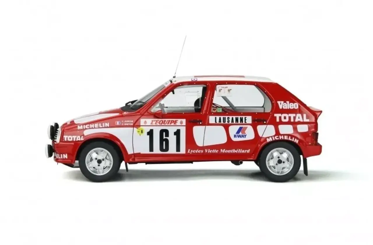 Citroen Citroen Visa #161 1000 Pistes Rally Monte Carlo 1987 - 1:18 - Otto Mobile Models Citroen Citroen Visa #161 1000 Pistes Rally Monte Carlo 1987 - 1:18 - Otto Mobile Models