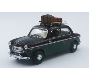 Fiat Fiat 1100 Taxi Rome 1956 + Roof Rack + Luggage - 1:43 - Rio Fiat Fiat 1100 Taxi Rome 1956 + Roof Rack + Luggage - 1:43 - Rio