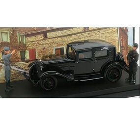 Alfa Romeo Alfa Romeo 1750 6C Personal Car Mussolini 'Visit Birthplace Predappio 1930 + 2 Figures - 1:43 - Rio Alfa Romeo Alfa Romeo 1750 6C Personal Car Mussolini 'Visit Birthplace Predappio 1930 + 2 Figures - 1:43 - Rio