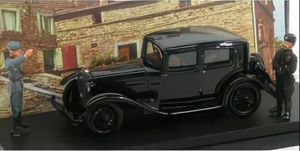 Alfa Romeo Alfa Romeo 1750 6C Personal Car Mussolini 'Visit Birthplace Predappio 1930 + 2 Figures - 1:43 - Rio Alfa Romeo Alfa Romeo 1750 6C Personal Car Mussolini 'Visit Birthplace Predappio 1930 + 2 Figures - 1:43 - Rio