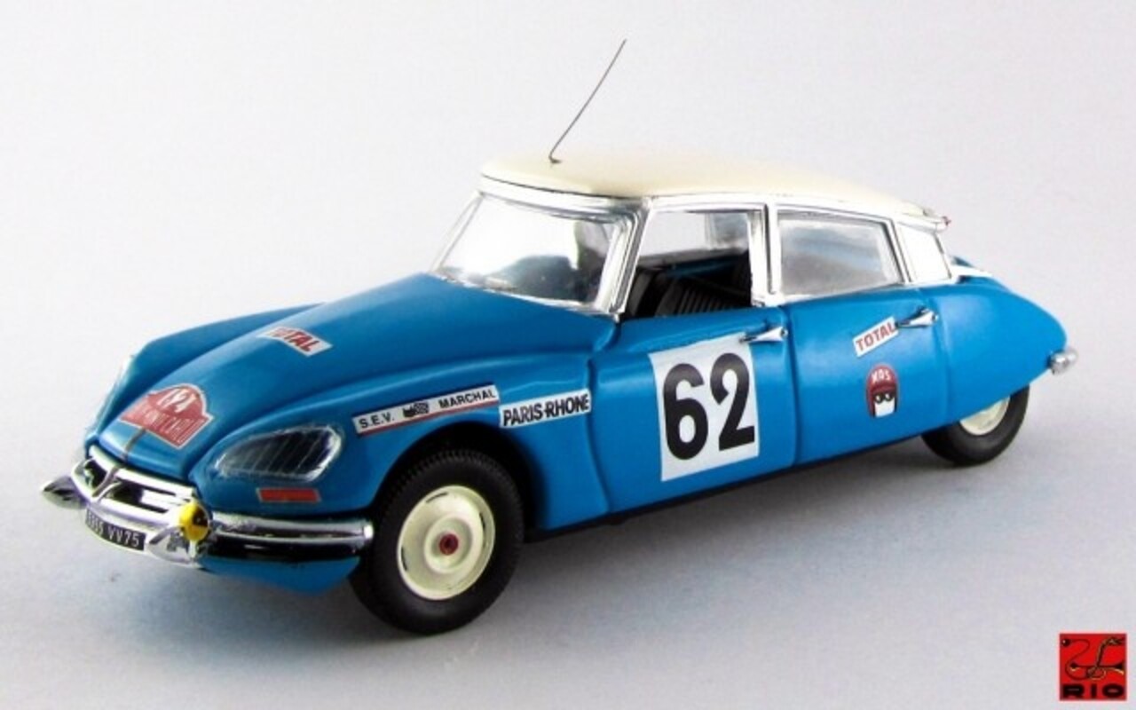 Citroen Citroen DS 21 #62 Rally Monte Carlo 1970 - 1:43 - Rio Citroen Citroen DS 21 #62 Rally Monte Carlo 1970 - 1:43 - Rio