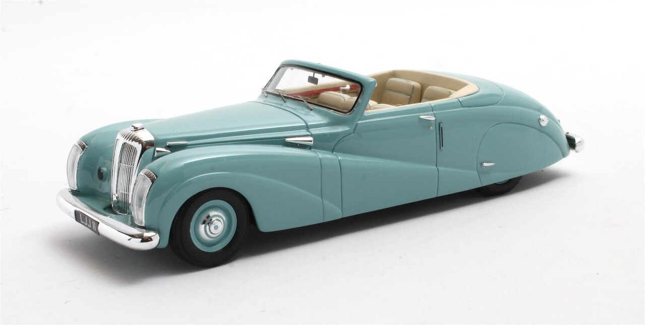Daimler Daimler DE36 Hooper 'Green Goddess' Cabriolet Open 1953 - 1:43 - Matrix Scale Models Daimler Daimler DE36 Hooper 'Green Goddess' Cabriolet Open 1953 - 1:43 - Matrix Scale Models