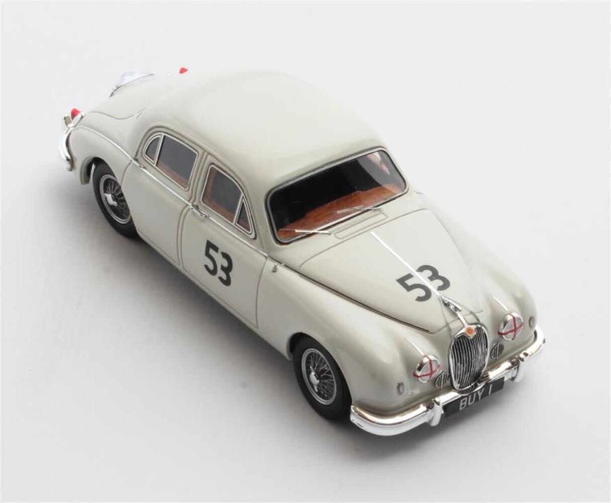 Jaguar Jaguar MKII 3.4L #53 2nd Silverstone Annual International Trophy Meeting 1959  - 1:43 - Matrix Scale Models Jaguar Jaguar MKII 3.4L #53 2nd Silverstone Annual International Trophy Meeting 1959  - 1:43 - Matrix Scale Models