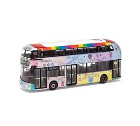 Bus Wrightbus New Routemaster Autobus Arriva London LTZ 1230 Route 38 2020 - 1:76 - Corgi Bus Wrightbus New Routemaster Autobus Arriva London LTZ 1230 Route 38 2020 - 1:76 - Corgi