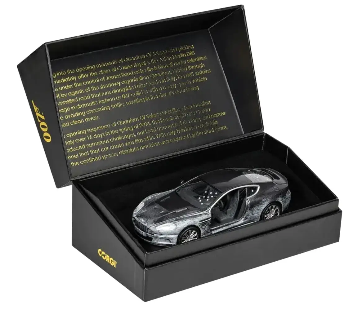 Aston Martin Aston Martin DBS LHD James Bond 'Quantum of Solace' 2008 (Damaged Version) - 1:36  - Corgi