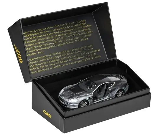 Aston Martin Aston Martin DBS LHD James Bond 'Quantum of Solace' 2008 (Damaged Version) - 1:36  - Corgi