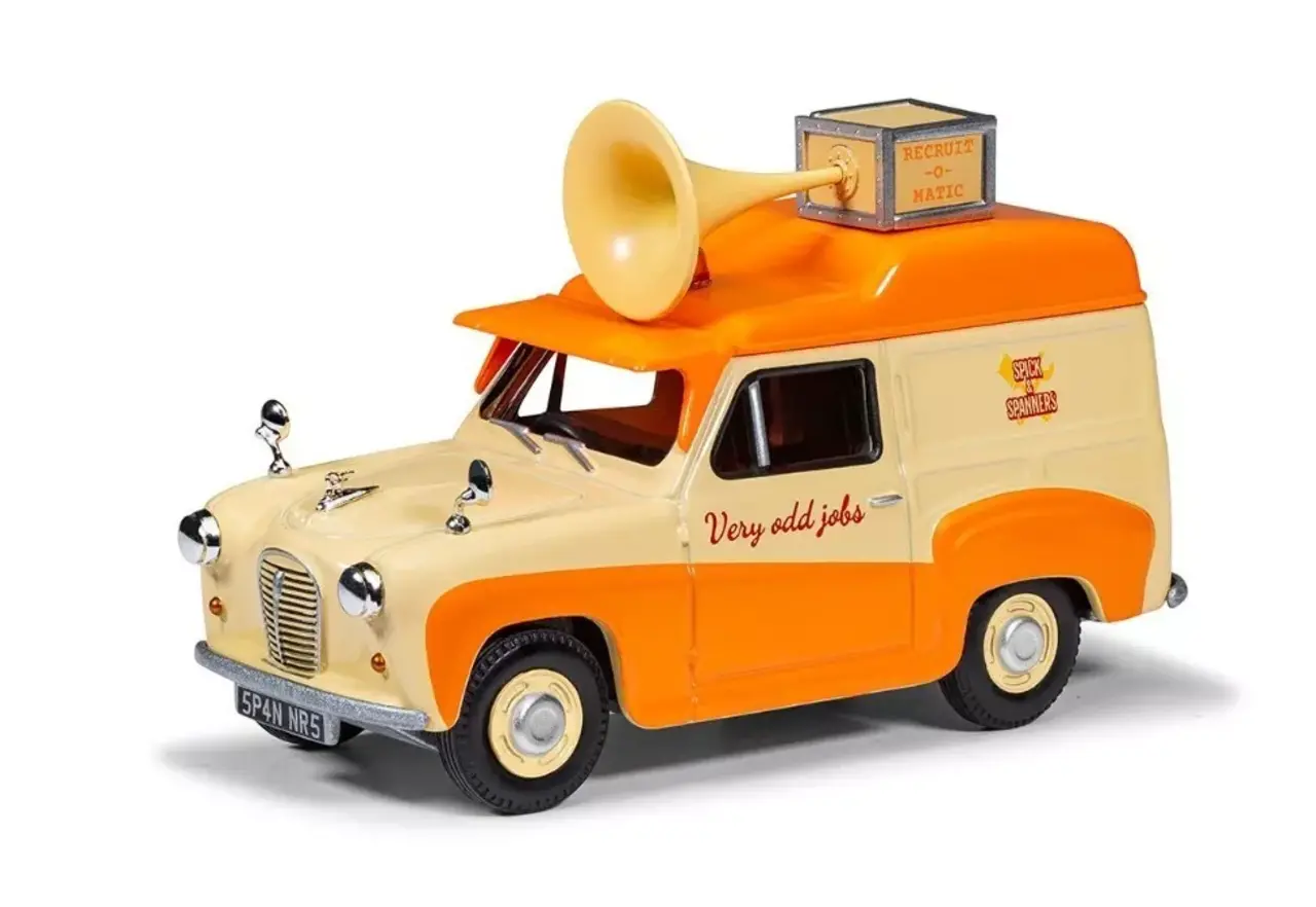 Austin Austin 35 (set) Delivery Van Collection 'Wallace & Gromit' Cheese Please  - 1:43 - Corgi
