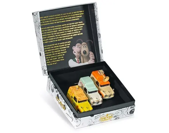 Austin Austin 35 (set) Delivery Van Collection 'Wallace & Gromit' Cheese Please  - 1:43 - Corgi