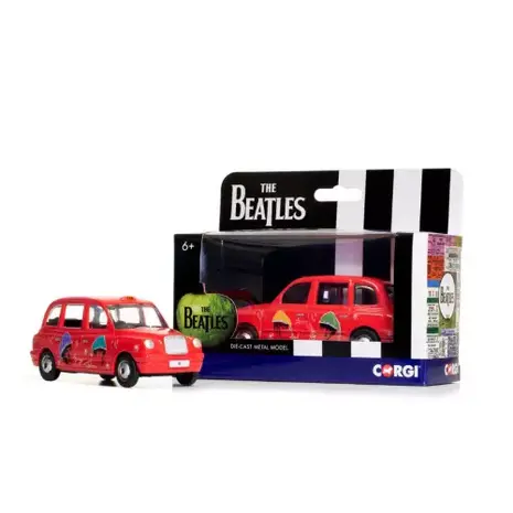 Austin AuAustin London Taxi LTI TX4 RHD 2007 The Beatles 'Christmas Taxi' - 1:36  - Corgi Austin AuAustin London Taxi LTI TX4 RHD 2007 The Beatles 'Christmas Taxi' - 1:36  - Corgi