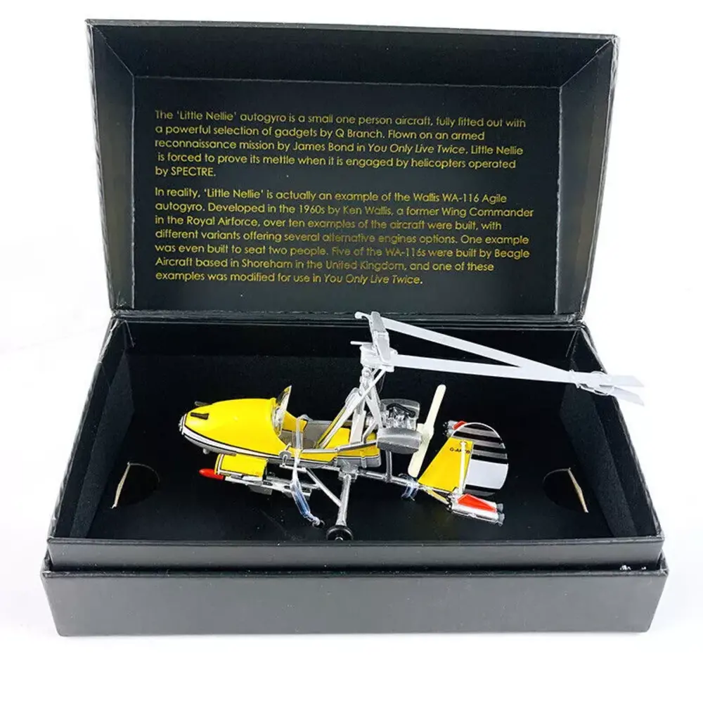 Gyrocopter Gyrocopter Little Nellie 1967 007 James Bond 'You Only Live Twice'  - 1:36  - Corgi