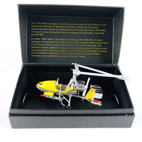 Gyrocopter Gyrocopter Little Nellie 1967 007 James Bond 'You Only Live Twice'  - 1:36  - Corgi