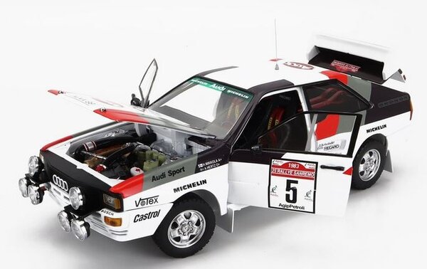 Audi Audi Quattro A2 #5 Rally San Remo 1983 - 1:18 - Sun Star Audi Audi Quattro A2 #5 Rally San Remo 1983 - 1:18 - Sun Star