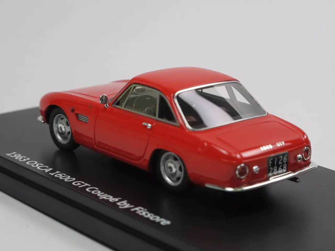 Osca Osca 1600GT Coupe Fissore 1963 - 1:43 - Esval Models Osca Osca 1600GT Coupe Fissore 1963 - 1:43 - Esval Models