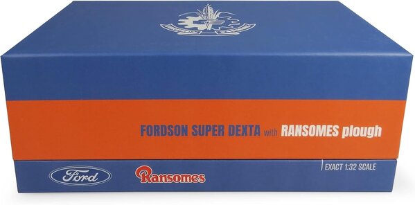 Fordson Fordson Super Dexta + Ransomes Plough - 1:32 - Universal Hobbies