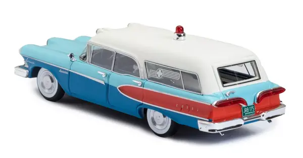 International Edsel Corsair Ambulance by Memphian Coachwork Co.  1958 - 1:43 - Esval Models International Edsel Corsair Ambulance by Memphian Coachwork Co.  1958 - 1:43 - Esval Models
