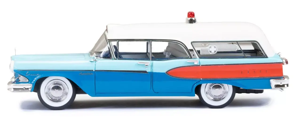 International Edsel Corsair Ambulance by Memphian Coachwork Co.  1958 - 1:43 - Esval Models International Edsel Corsair Ambulance by Memphian Coachwork Co.  1958 - 1:43 - Esval Models