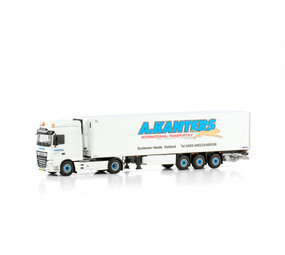 Daf DAF XF Space Cab (MY2017) 4x2 + Reefer Semitrailer 3 Axle 'A.Kanters' -1:50 - WSI Models Daf DAF XF Space Cab (MY2017) 4x2 + Reefer Semitrailer 3 Axle 'A.Kanters' -1:50 - WSI Models