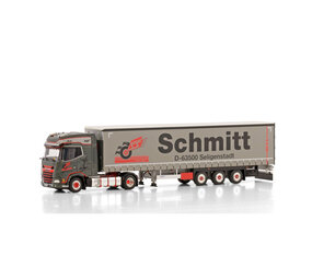 Daf DAF XG+ 4x2 + Curtainside Trailer 3 Axle 'Schmitt' -1:50 - WSI Models Daf DAF XG+ 4x2 + Curtainside Trailer 3 Axle 'Schmitt' -1:50 - WSI Models