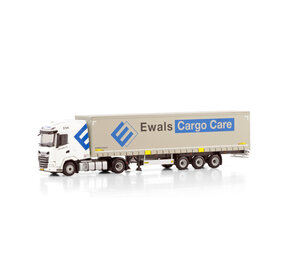 Daf DAF XG 4x2 + Curtainside Trailer 3 Axle 'Ewals Cargo Care' -1:50 - WSI Models Daf DAF XG 4x2 + Curtainside Trailer 3 Axle 'Ewals Cargo Care' -1:50 - WSI Models