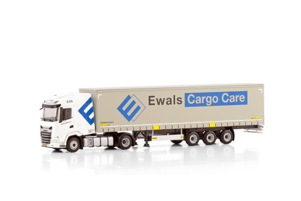 Daf DAF XG 4x2 + Curtainside Trailer 3 Axle 'Ewals Cargo Care' -1:50 - WSI Models
