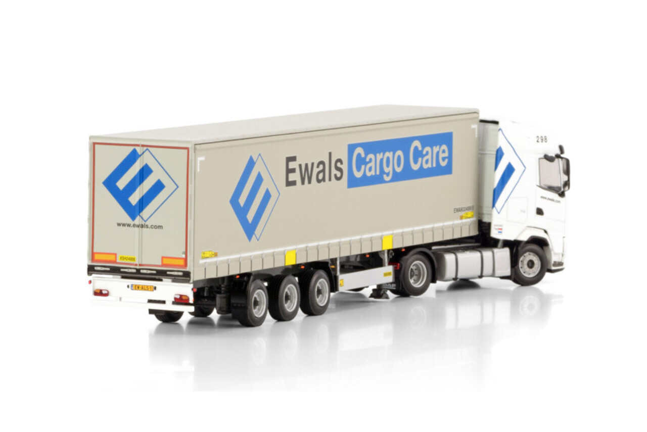 Daf DAF XG 4x2 + Curtainside Trailer 3 Axle 'Ewals Cargo Care' -1:50 - WSI Models