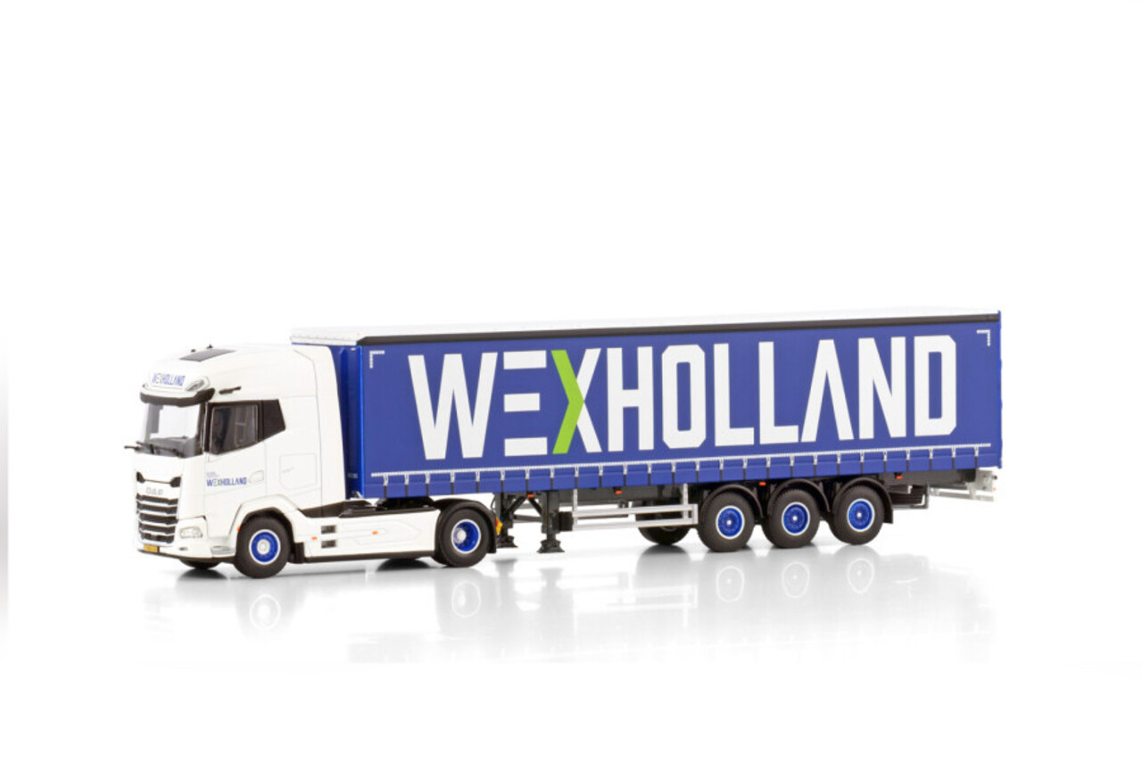 Daf DAF XG+ 4x2 + Curtainside Trailer 3 Axle 'Wex Holland' -1:50 - WSI Models Daf DAF XG+ 4x2 + Curtainside Trailer 3 Axle 'Wex Holland' -1:50 - WSI Models