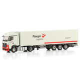 Mercedes-Benz Mercedes-Benz Actros MP5 Big Space 4x2 + Box Semi Trailer 3 Axle 'Ploeger Logistics' - 1:50 - WSI Models