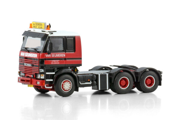 Scania Scania 142 2 Series 6x4 'Mammoet'  en 'Van Seumeren' (Classic SET) - 1:50 - WSI Models Scania Scania 142 2 Series 6x4 'Mammoet'  en 'Van Seumeren' (Classic SET) - 1:50 - WSI Models