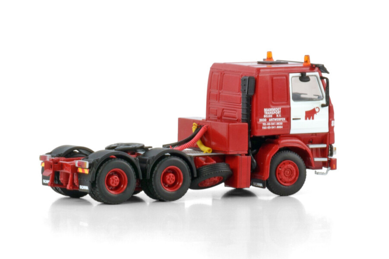 Scania Scania 142 2 Series 6x4 'Mammoet'  en 'Van Seumeren' (Classic SET) - 1:50 - WSI Models Scania Scania 142 2 Series 6x4 'Mammoet'  en 'Van Seumeren' (Classic SET) - 1:50 - WSI Models