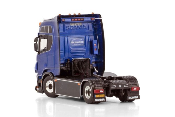 Scania Scania R Highline CR20H 6x2 Tag Axle + Tridec Reefer Trailer 3 Axle "Janssens Transport & Zn's"  - 1:50 - WSI Models Scania Scania R Highline CR20H 6x2 Tag Axle + Tridec Reefer Trailer 3 Axle "Janssens Transport & Zn's"  - 1:50 - WSI Models