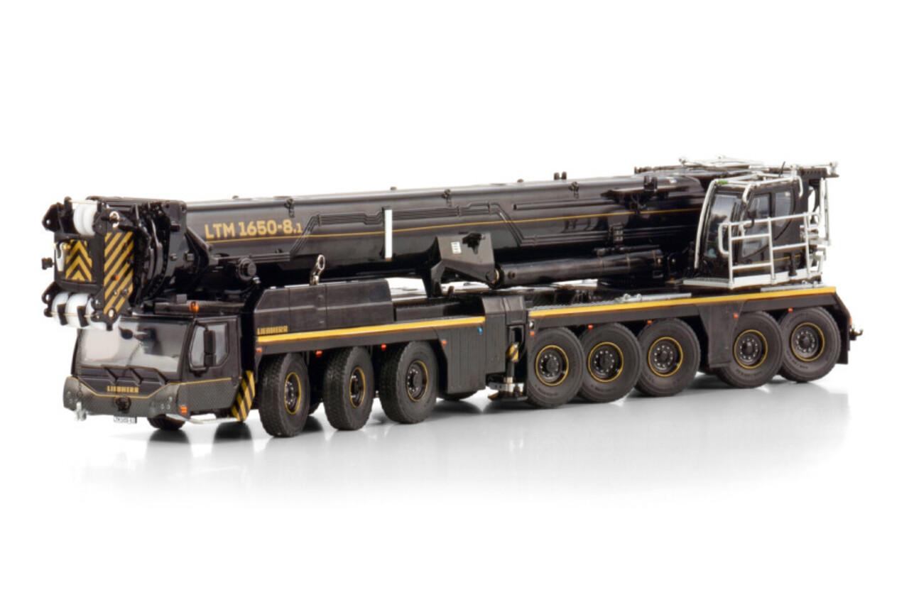 Liebherr Liebherr LTM 1650-8.1 Black/Gold Edition - 1:50 - WSI Models Liebherr Liebherr LTM 1650-8.1 Black/Gold Edition - 1:50 - WSI Models