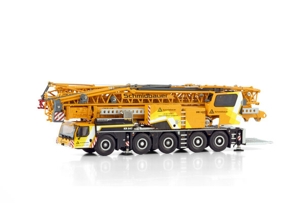 Liebherr Liebherr MK 140-5.1 Schmidbauer (Germany) - 1:50 - WSI Models Liebherr Liebherr MK 140-5.1 Schmidbauer (Germany) - 1:50 - WSI Models