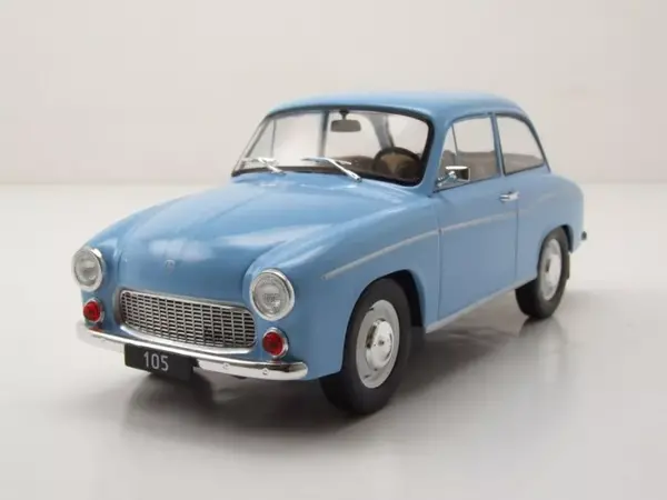 Moskvitch Syrena 105 1975 - 1:24 - Whitebox Moskvitch Syrena 105 1975 - 1:24 - Whitebox