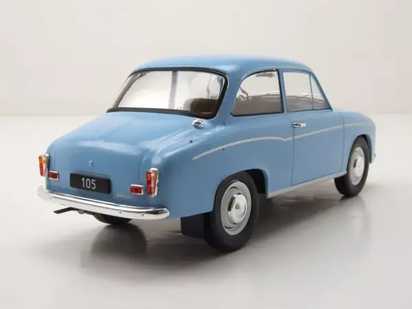 Moskvitch Syrena 105 1975 - 1:24 - Whitebox Moskvitch Syrena 105 1975 - 1:24 - Whitebox