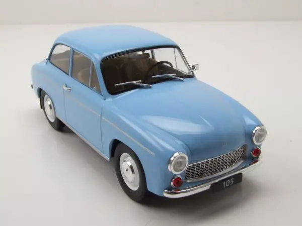 Moskvitch Syrena 105 1975 - 1:24 - Whitebox Moskvitch Syrena 105 1975 - 1:24 - Whitebox