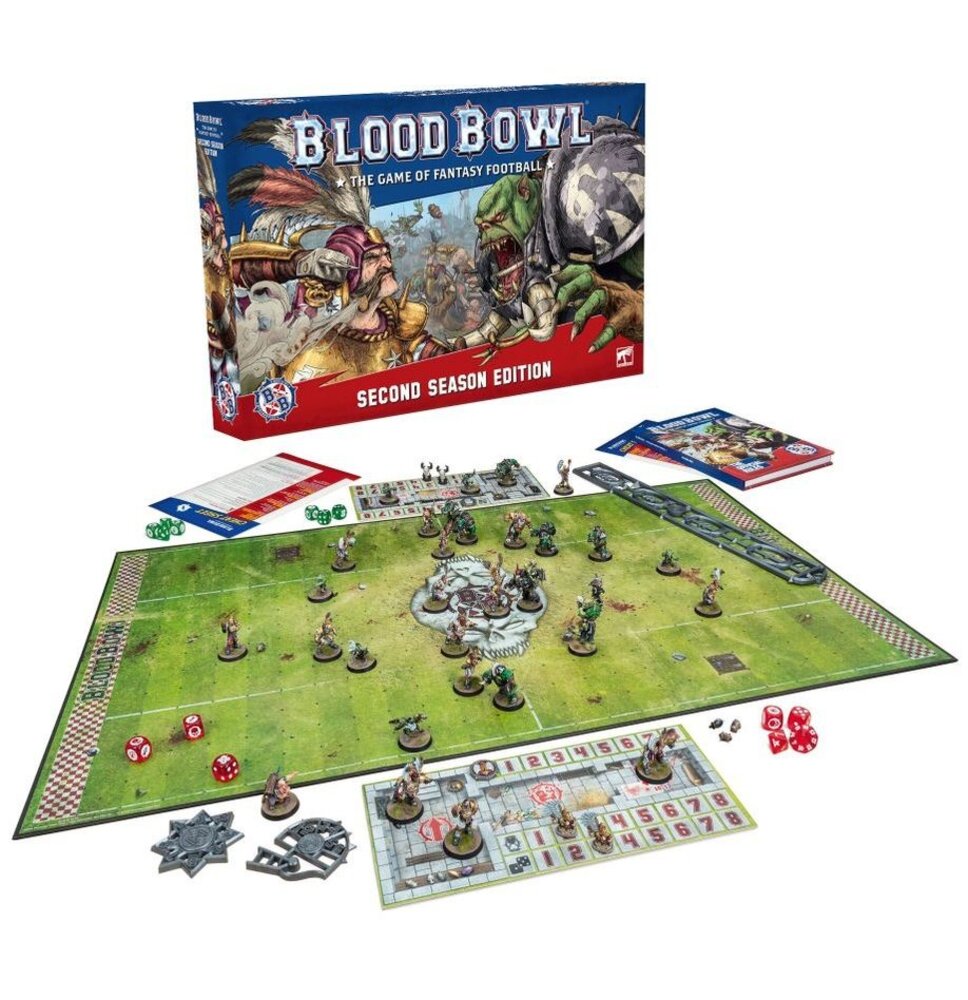 Games workshop Blood Bowl: The Game Of Fantasy Football (Second Season Edition) - Games Workshop Games workshop Blood Bowl: The Game Of Fantasy Football (Second Season Edition) - Games Workshop