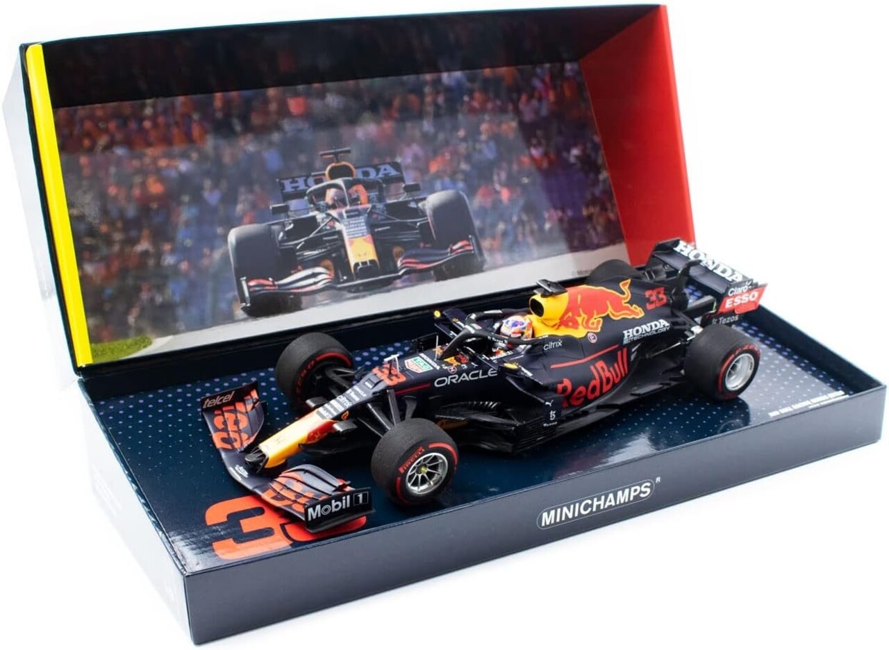 Formule 1 Red Bull Racing Honda RB16B Max Verstappen Winner Dutch GP 2021 - 1:18 - Minichamps