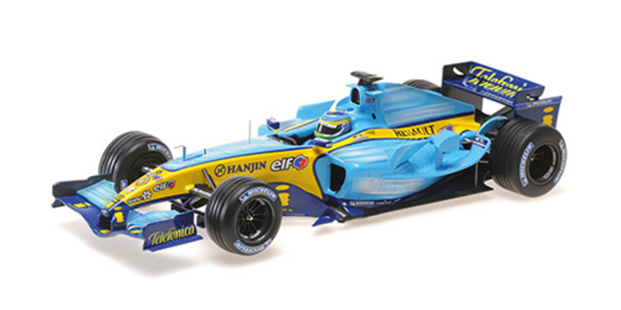 Formule 1 Renault F1 Team R25, G. Fisichella, Winner Australian GP 2005 - 1:18 - Minichamps