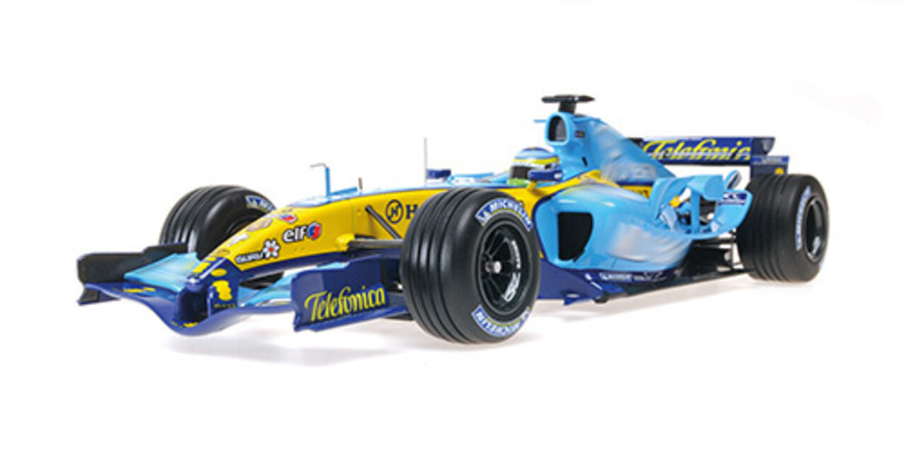 Formule 1 Renault F1 Team R25, G. Fisichella, Winner Australian GP 2005 - 1:18 - Minichamps