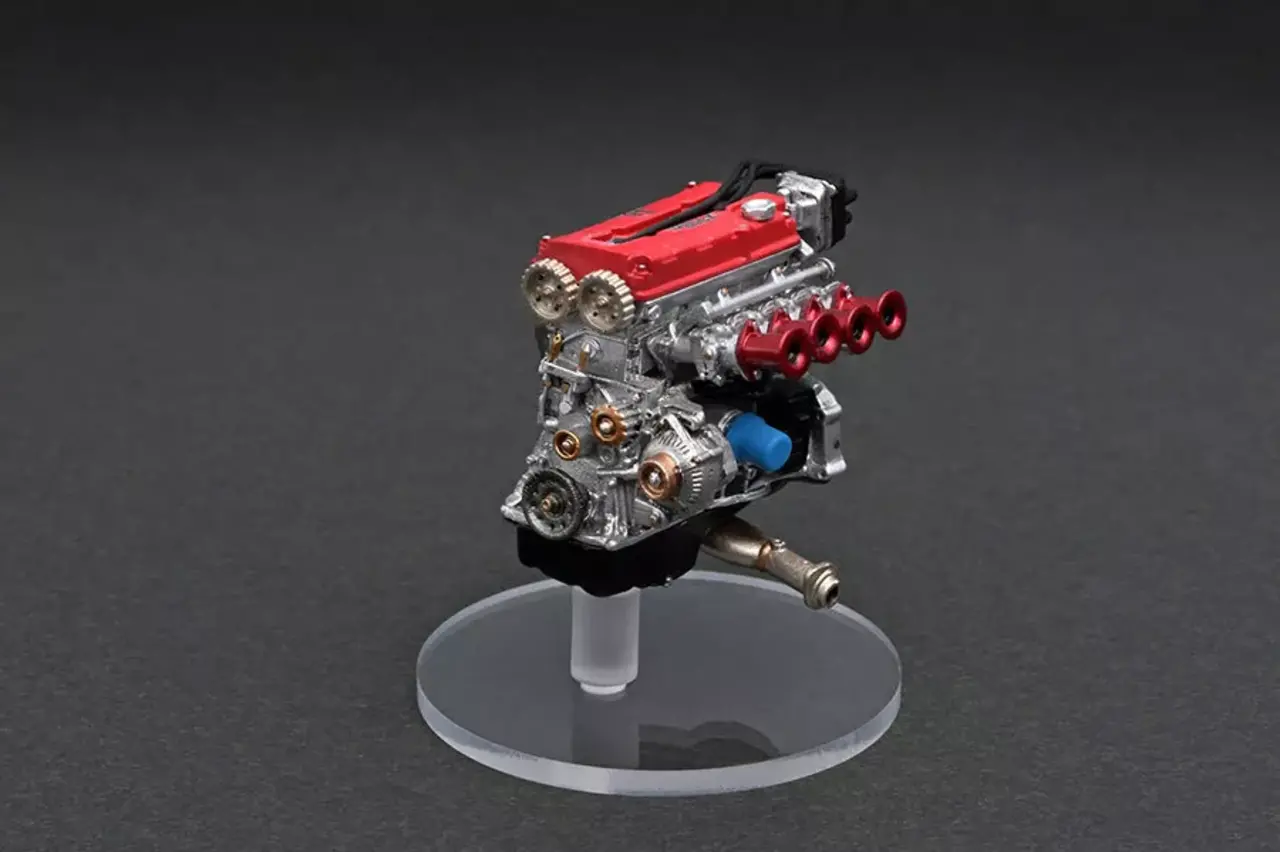 Honda Honda Civic (EG6) + B16A Engine - 1:18 - Ignition Model