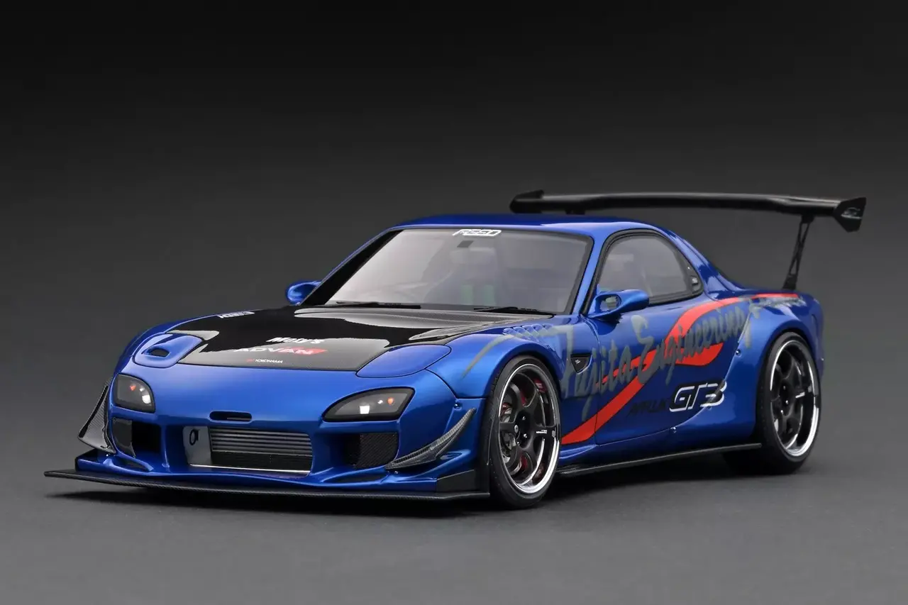 Mazda Mazda FEED Afflux GT3 (FD3S) + 13B Engine/Gearbox - 1:18 - Ignition Model Mazda Mazda FEED Afflux GT3 (FD3S) + 13B Engine/Gearbox - 1:18 - Ignition Model