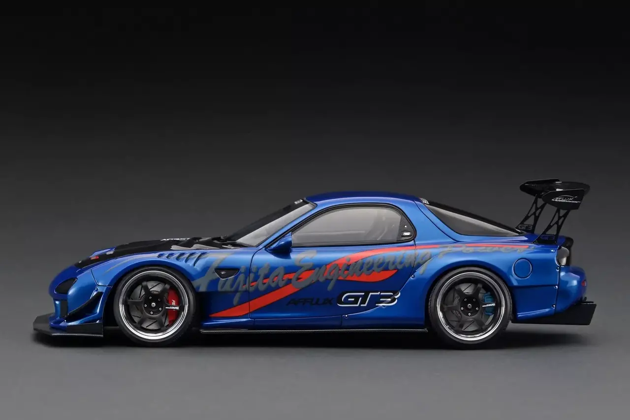 Mazda Mazda FEED Afflux GT3 (FD3S) + 13B Engine/Gearbox - 1:18 - Ignition Model Mazda Mazda FEED Afflux GT3 (FD3S) + 13B Engine/Gearbox - 1:18 - Ignition Model